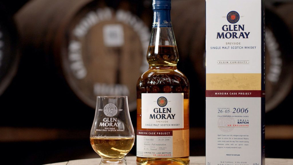 Glen Moray Madeira Cask Project whisky