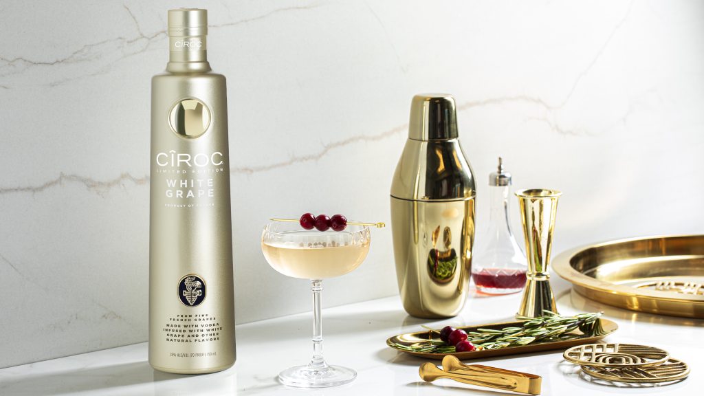 Ciroc White Grape Cranberry Martini