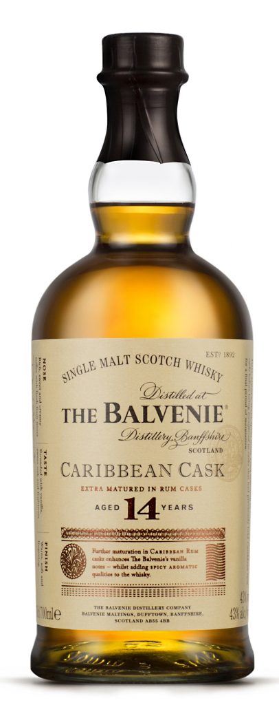 The Balvenie Caribbean Cask 14 Years Old Bottle