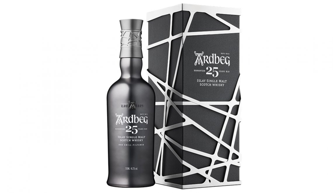 Ardbeg Adds “Aged and Caged” 25 Years Old Whisky To Core Range Spirited