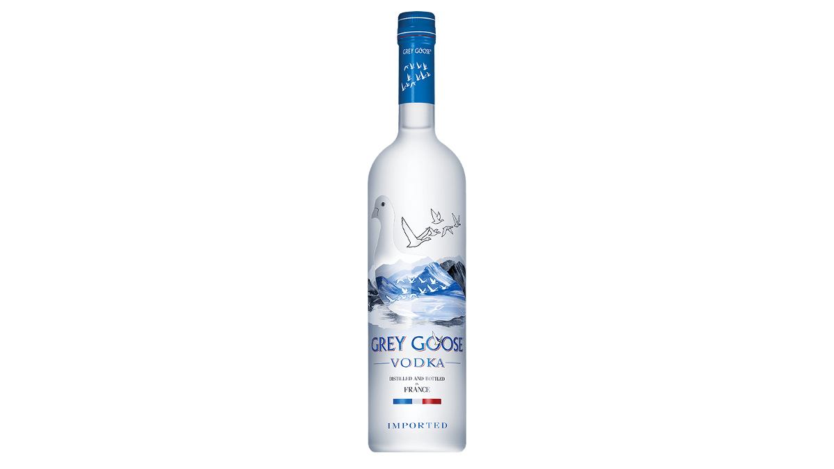 Grey Goose Vodka bottle