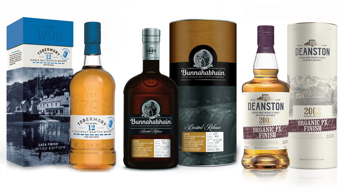 Distell Debuts 2020 Limited Release Malt Collection, Including 1997 Bunnahabhain, 1991 Deanston and Ledaig 21 Year Old