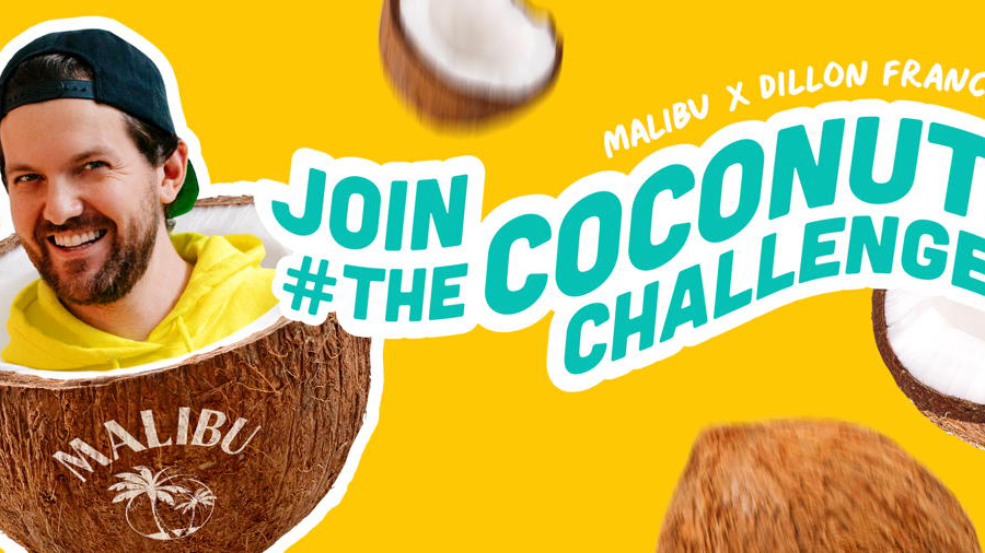 The Coconut Challenge Dillion Francis Malibu Rum