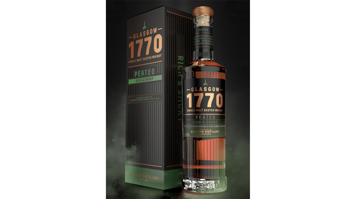 Glasgow 1770 Peated Rich & Smoky Whisky
