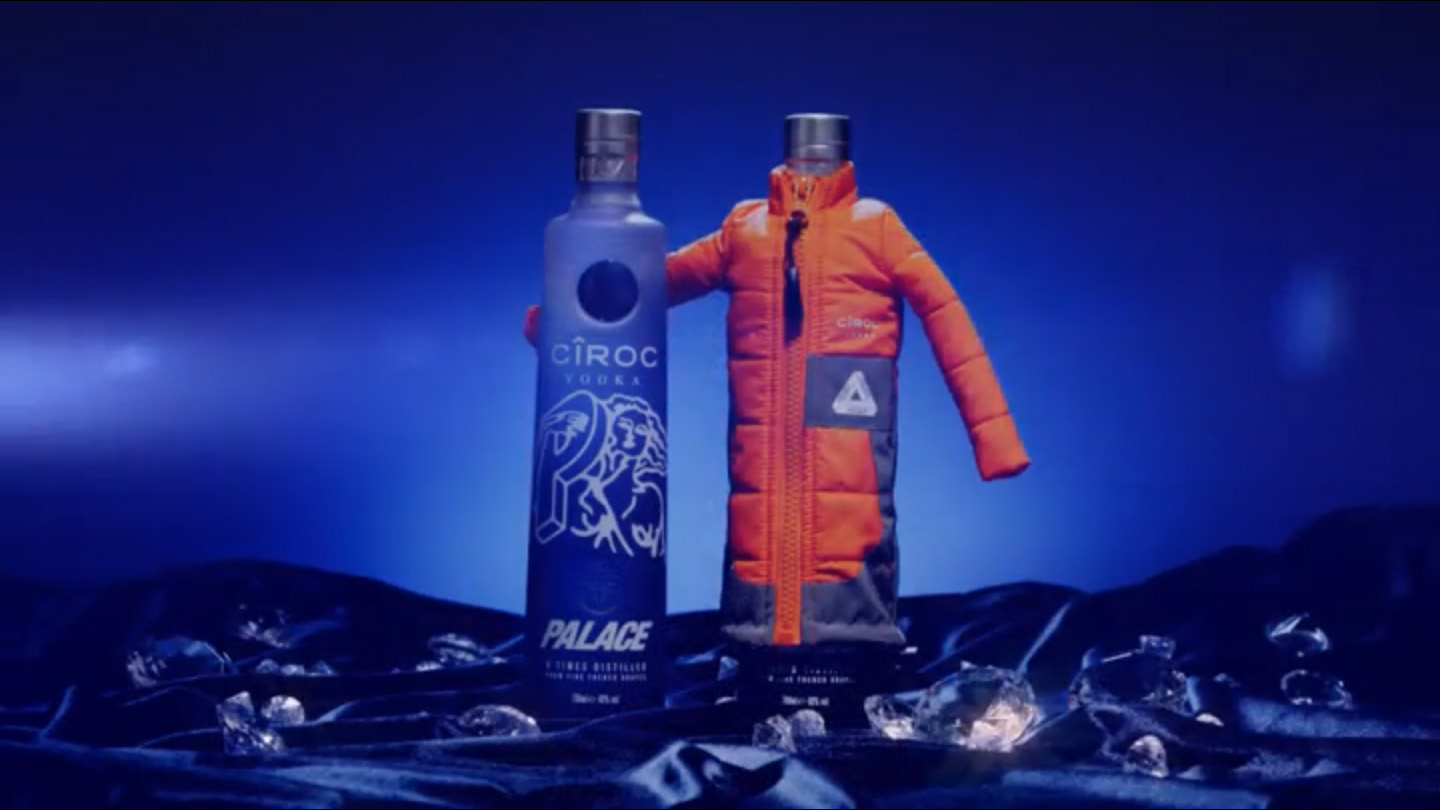 Ciroc x Palace PALACÎROC Bottles