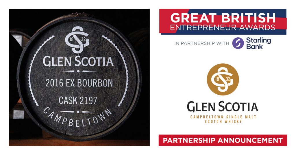Glen Scotia Great British Entrepreneur Awards announcement