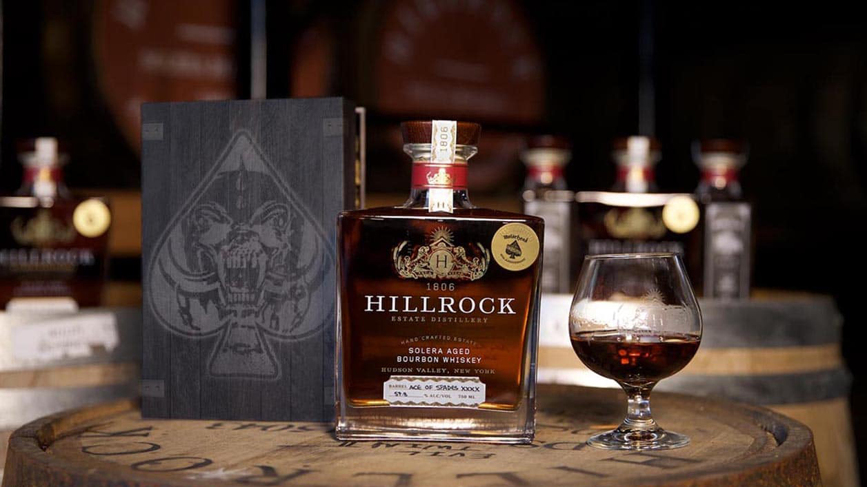 Hillrock x Motorhead Ace of Spades 40th Anniversary Solera Aged Bourbon Whiskey