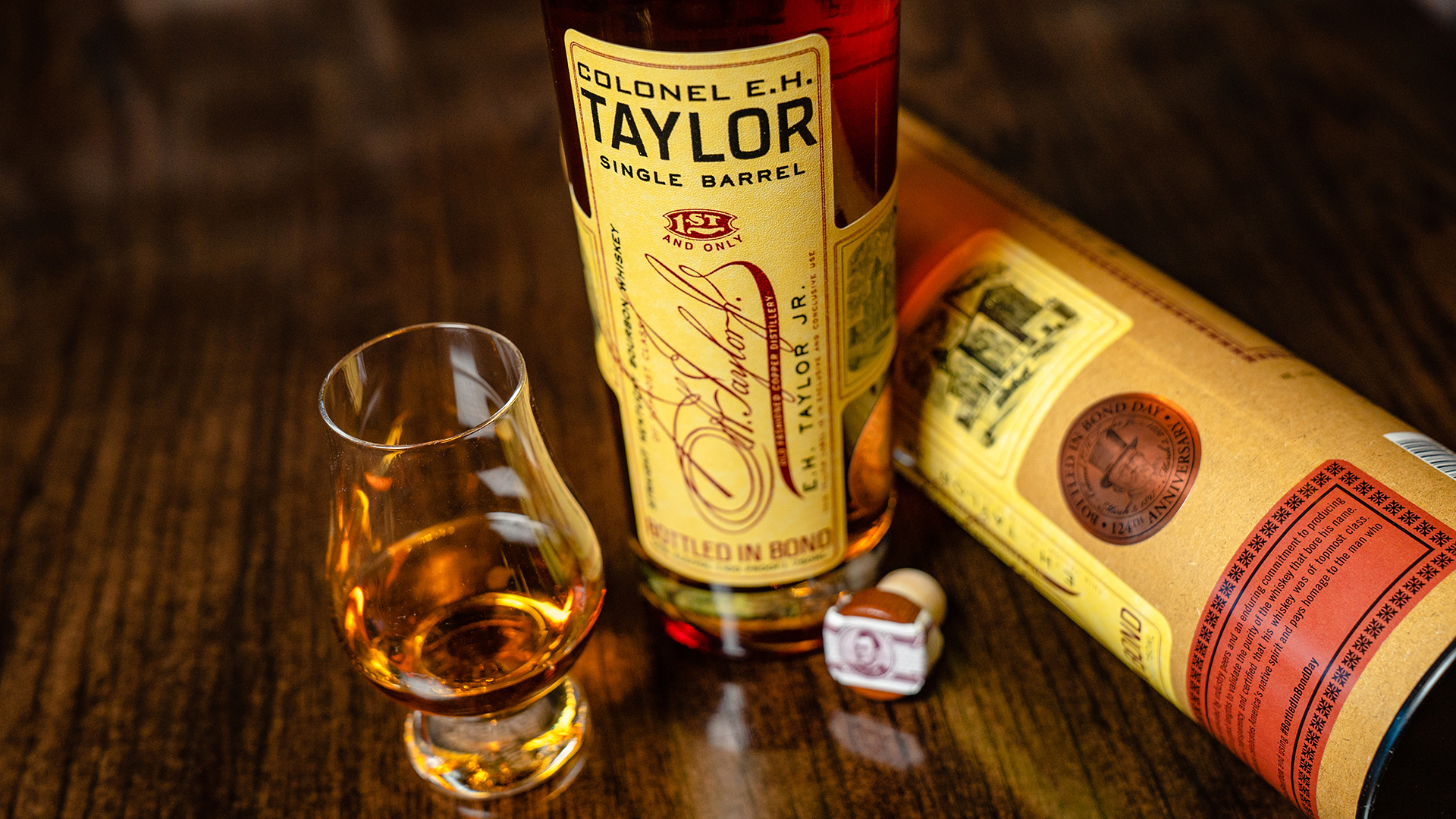 E. H. Taylor, Jr Bourbon Teams Up With Chris Stapleton For Bottled In Bond Day Release Close Up