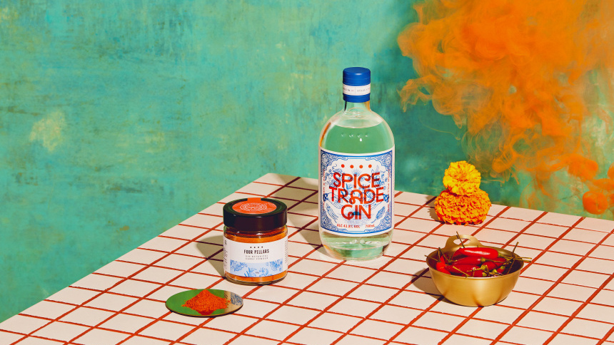 Four Pillars Spice Trade Gin and Curry Powder