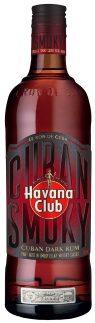 Havana Club Cuban Smoky bottle