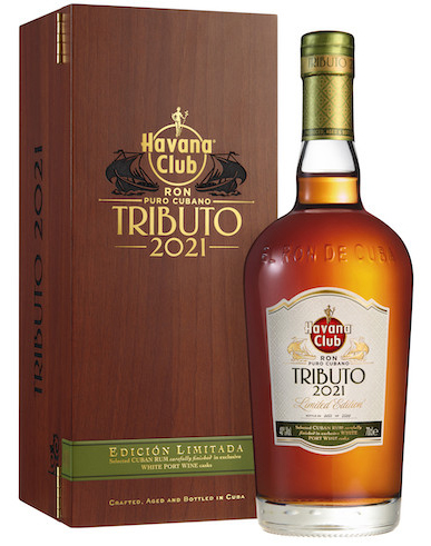 Havana Club Tributo 2021 bottle and box