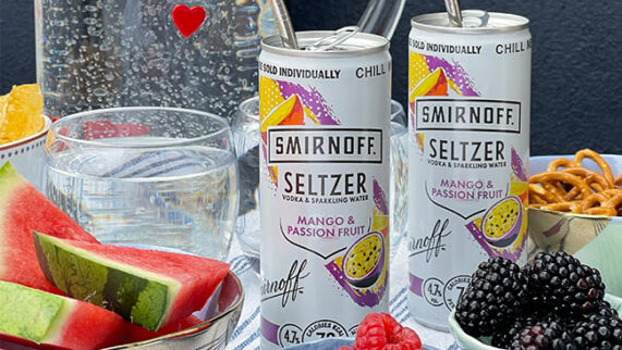 Smirnoff Add Mango And Passionfruit To Seltzer