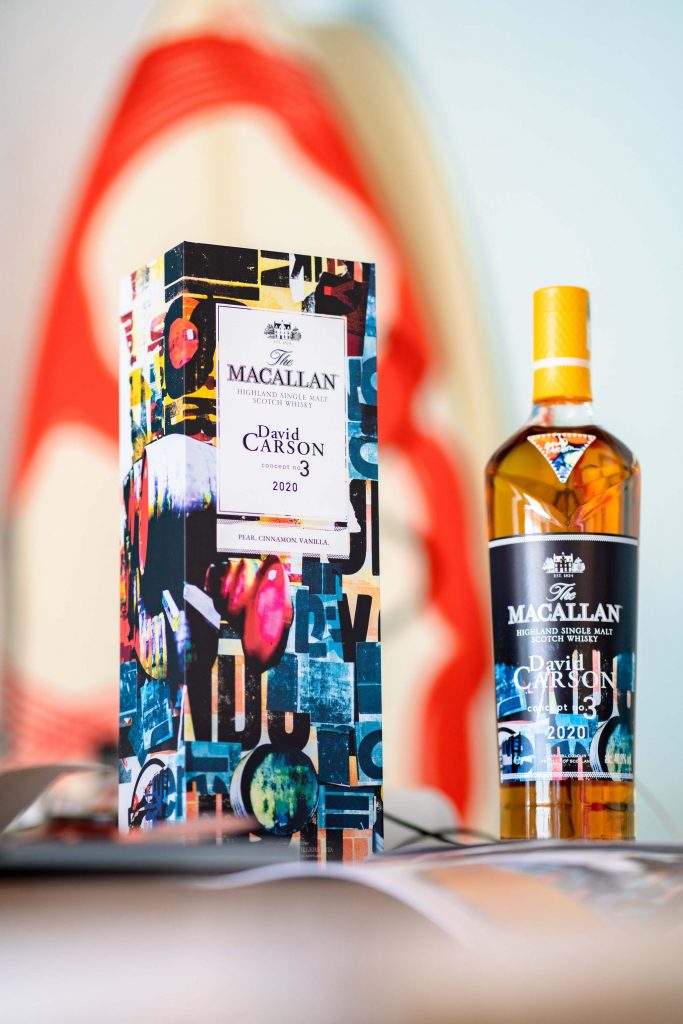 The Macallan Concept No 3 with David Carson bottle and box