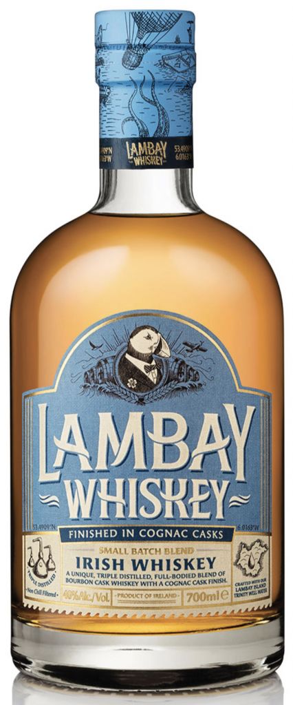 Lambay Irish Whiskey bottle