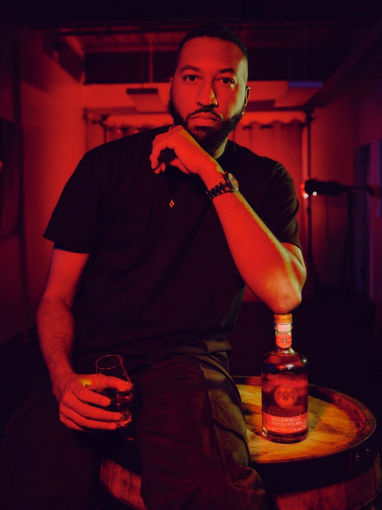 Cam Kirk Shoots the BACARDI Reserva Ocho Sherry Cask Finish NFT