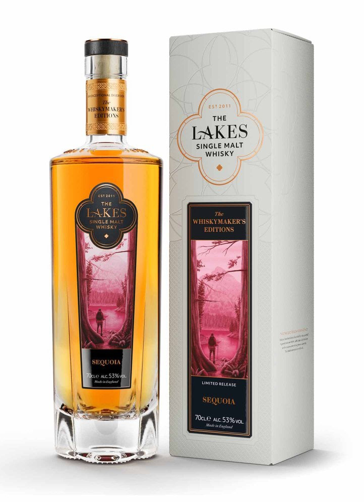 Lakes Distillery Whiskymaker’s Editions Sequoia bottle box