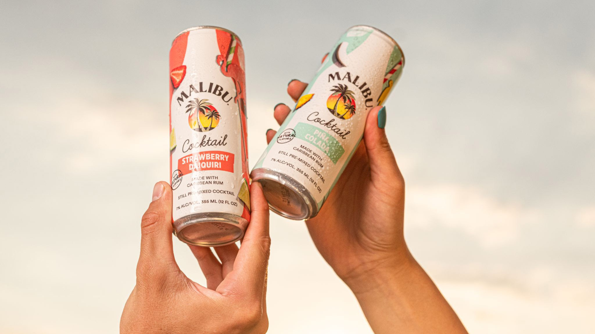 Malibu Cocktails in a Can