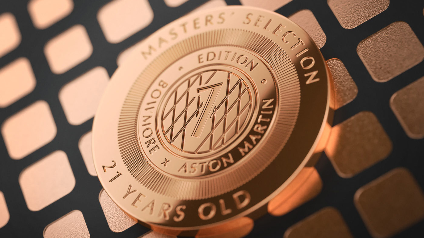 Bowmore Aston Martin 21 Masters' Selection Bottle Medallion