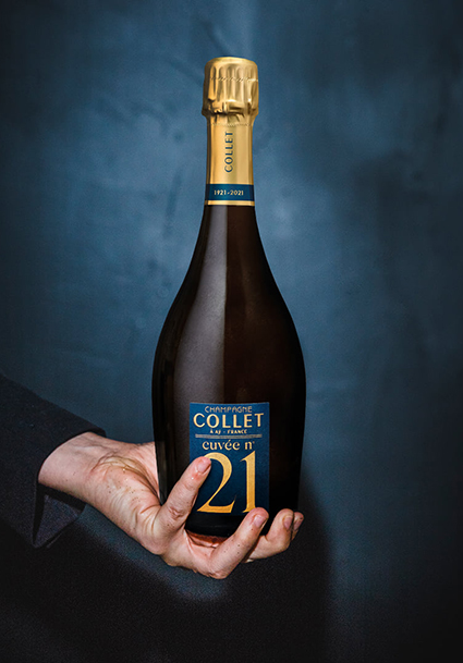 Champagne Collet Cuvée n°21 blue