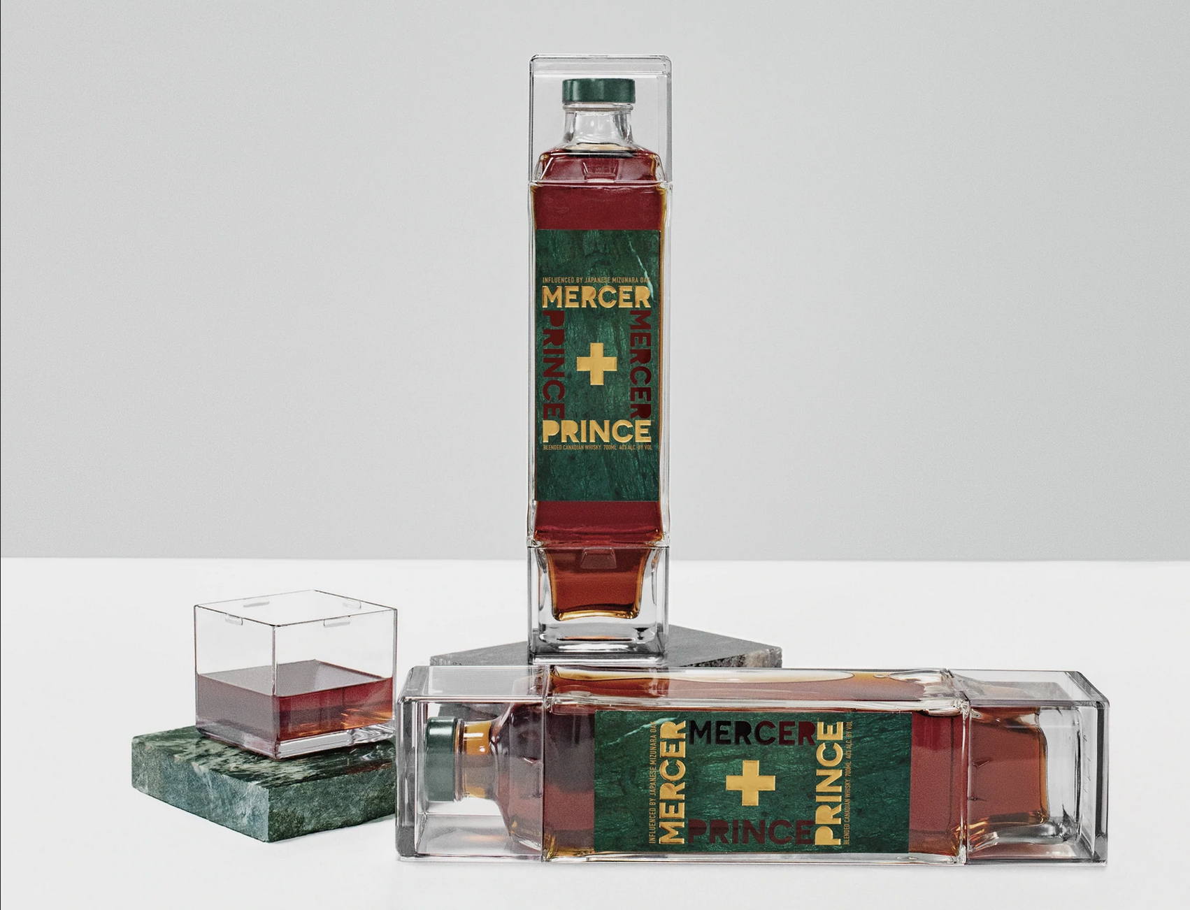 A$AP Rocky Mercer + Prince Whisky bottle