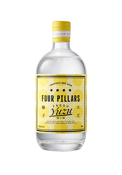 Four Pillars Fresh Yuzu Gin bottle