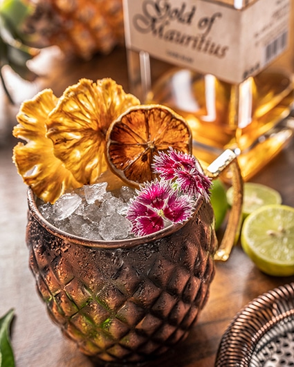 Blu’Zil Mauritius cocktail