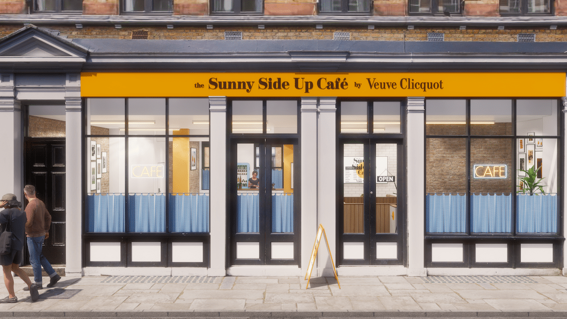Veuve Clicquot Sunny Side Up Café