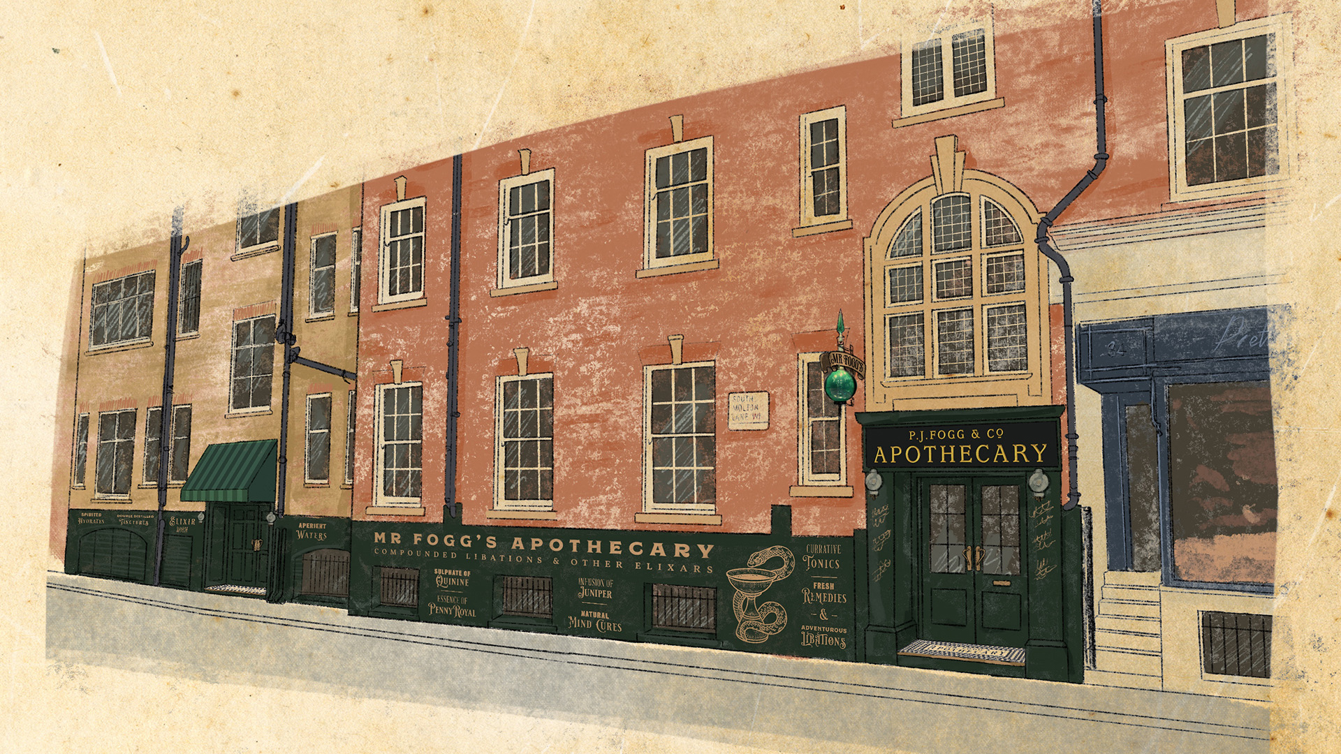 Mr Fogg’s Apothecary - frontage