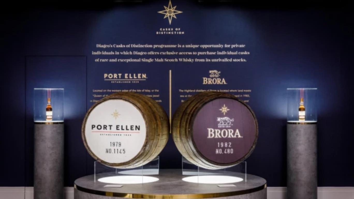 Sotheby’s To Auction Rare Brora And Port Ellen Whisky Casks Worth $1.5 Million Each