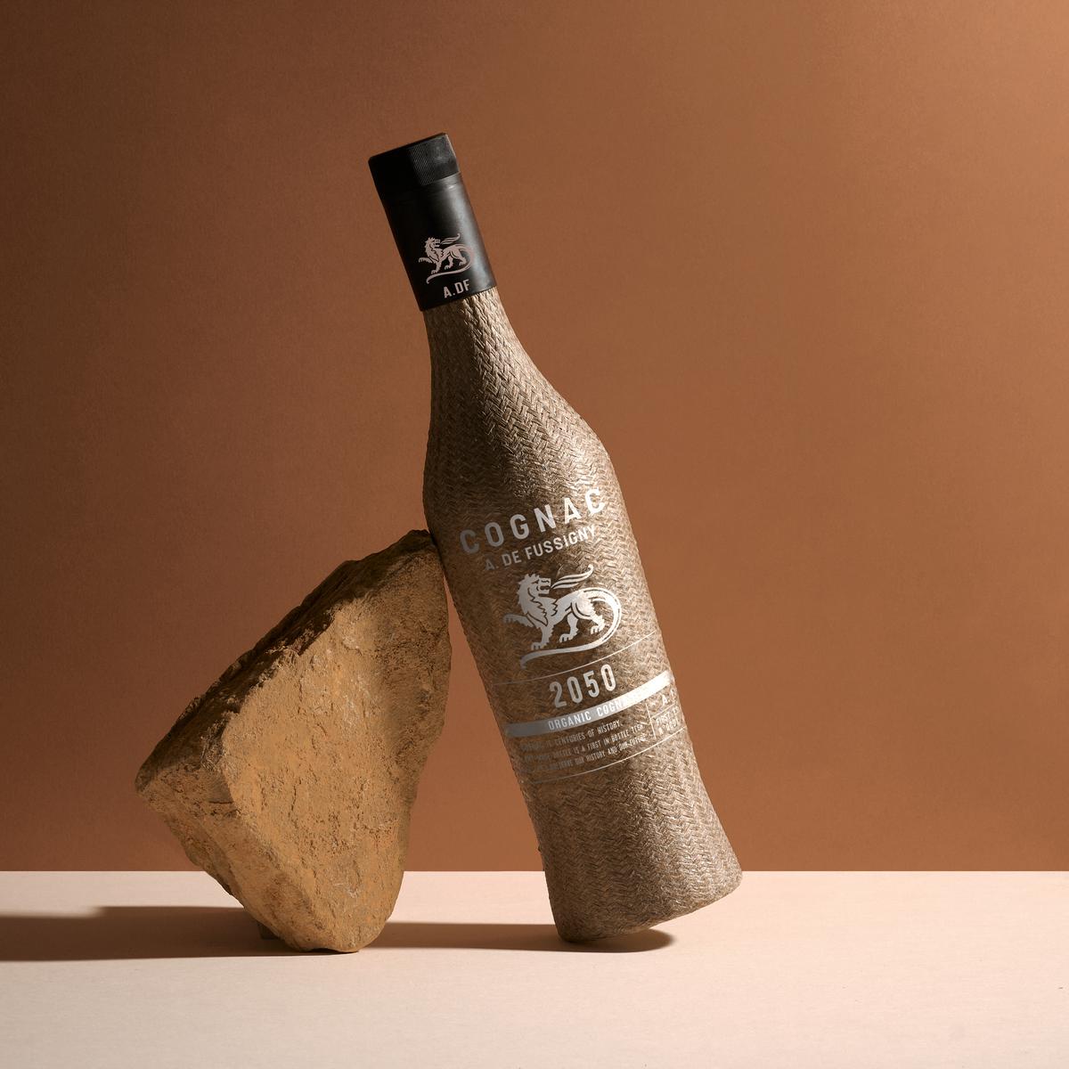 A de Fussigny 2050 Organic Cognac In Plant-Based Bottle bottle