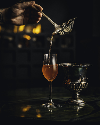 Punch Room - The London EDITION - Nepalese Gimlet Pour